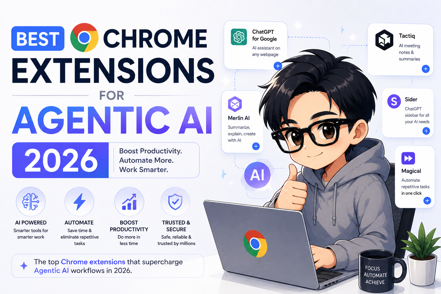 Best Chrome Extensions for Agentic AI in 2026: Boost Productivity & Automation