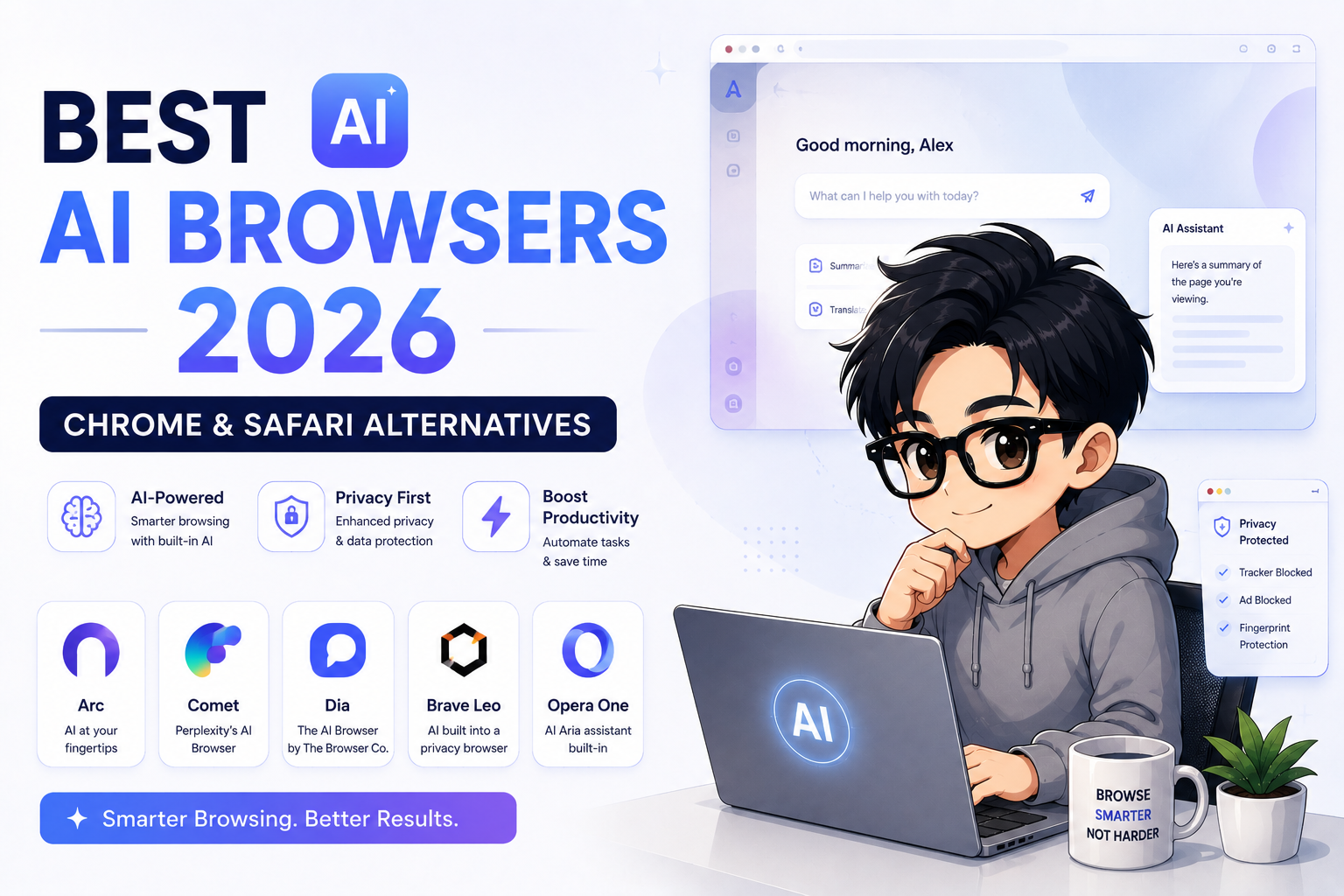 Best AI Browsers to Replace Chrome and Safari in 2026: Top Intelligent Browsers